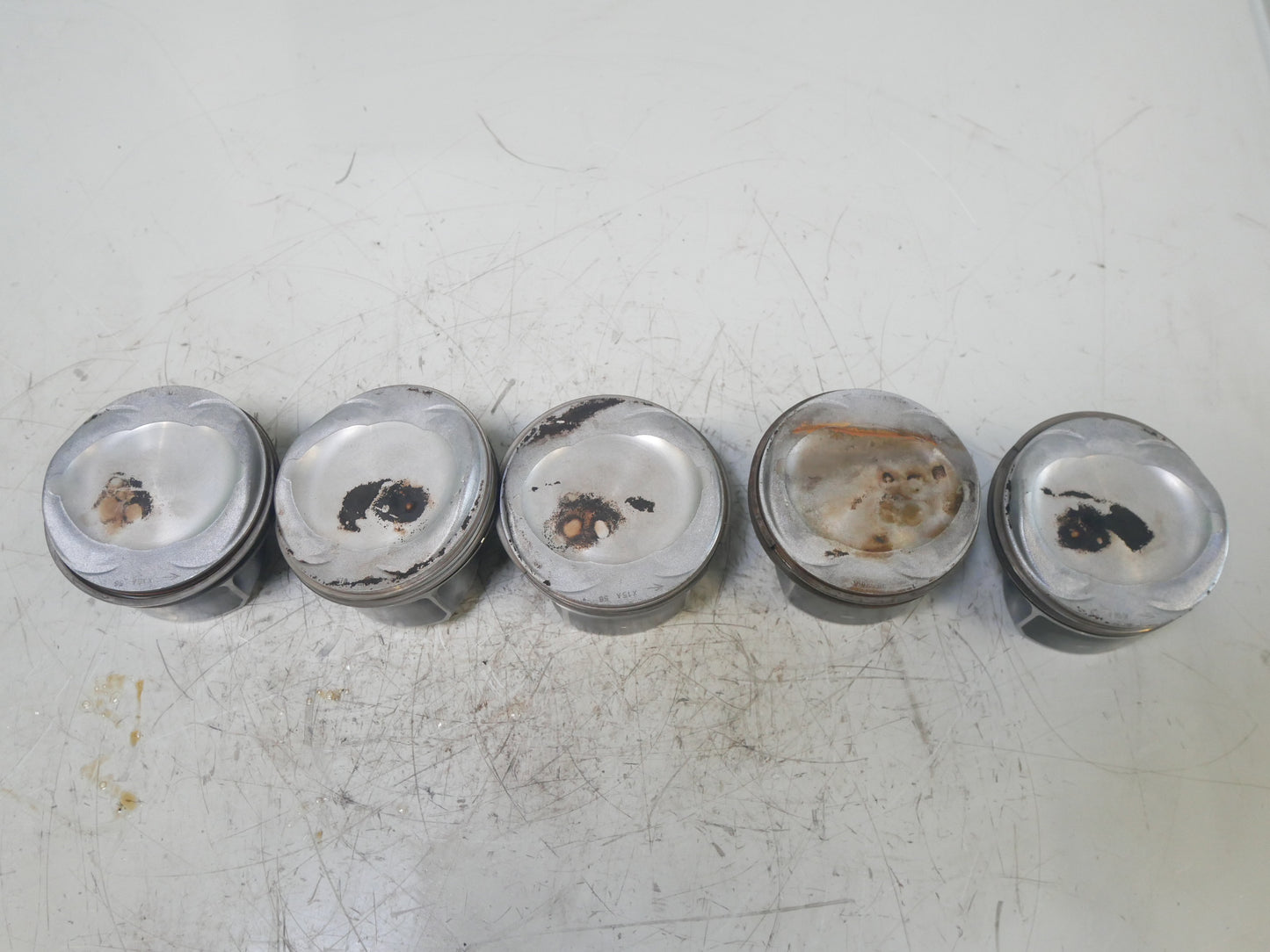 5 x Pistones – Jaguar XF X250 XJ X351 XK X150 5.0 V8 508PN AJ133