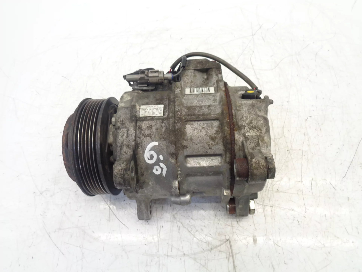 Compresor aire acondicionado BMW 3er F30 F31 F34 330d 3,0 Diesel N57 N57D30A 447260-4533