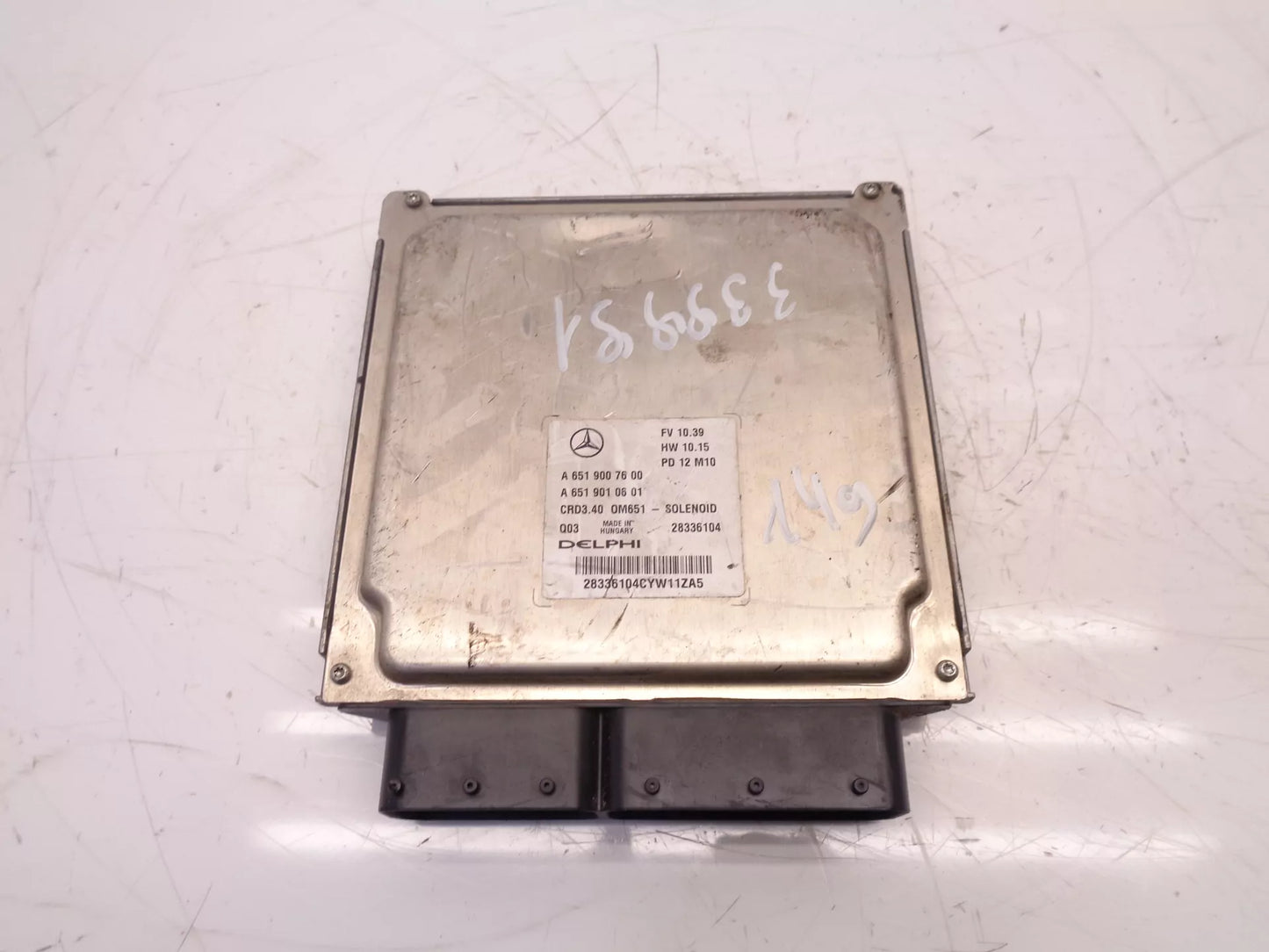 Centralita Mercedes-Benz W246 W242 1,8 CDI 651.901 OM651.901 A6519007600