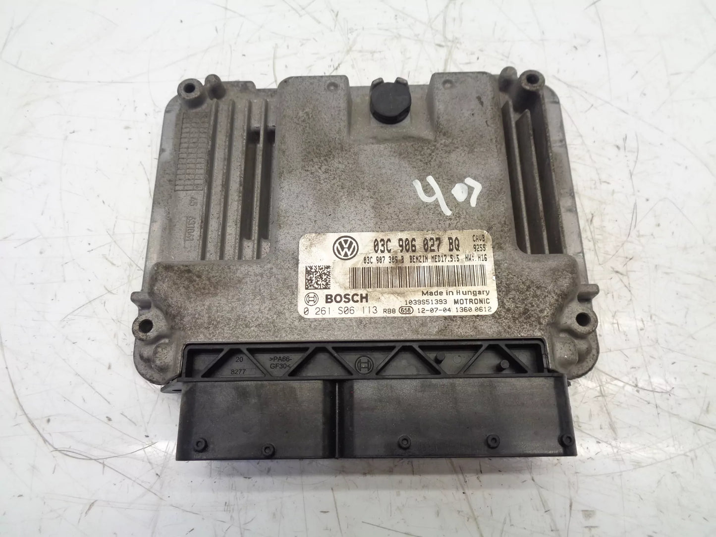 Unidad de control Volkswagen Touran 1T 1.4 TSI gasolina CAVB CAV 03C906027BQ