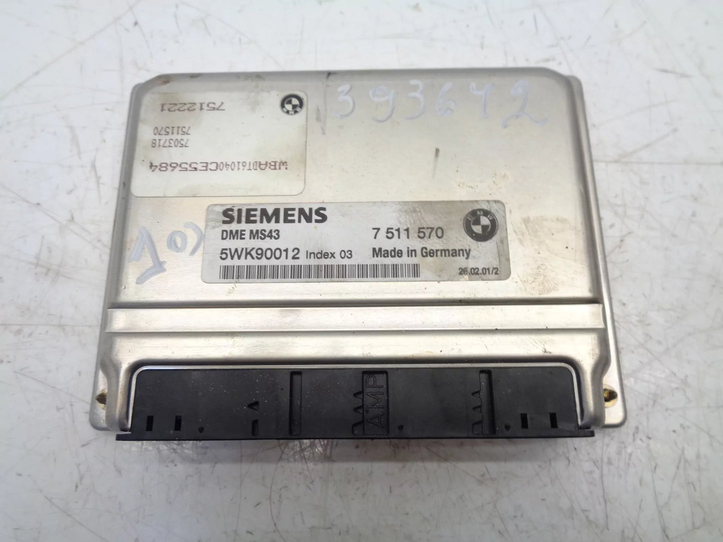 Centralita BMW 5er E39 530i 530 3,0 i´ 306S3 M54B30 M54 7511570 7512221