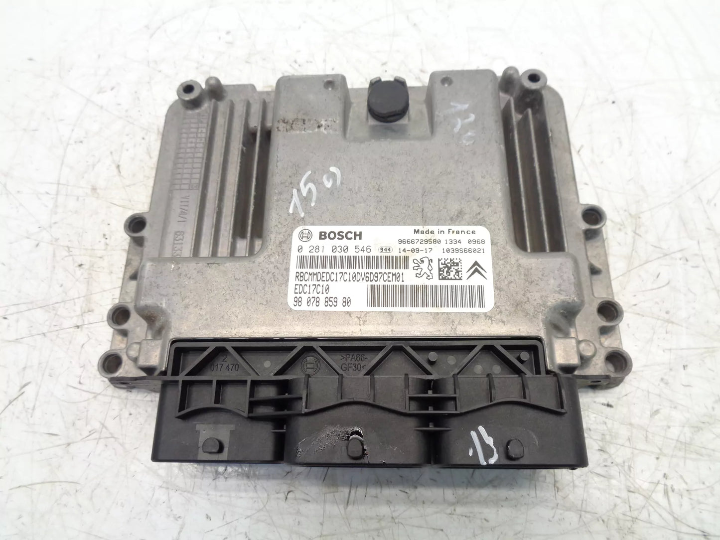 Centralita Citroen Berlingo B9 1,6 HDi Diesel 9HN DV6ETED 9H06 9807885980