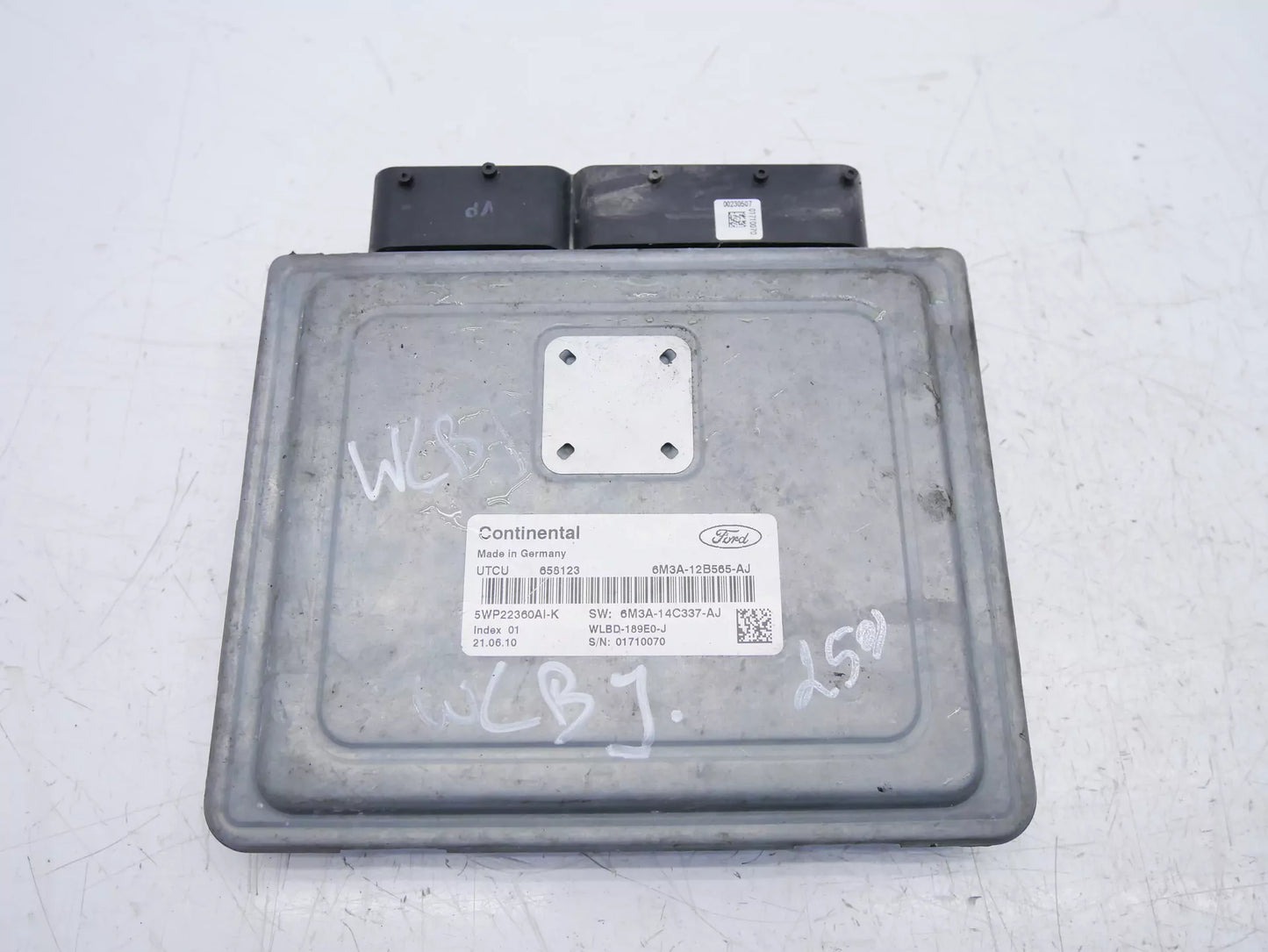 Unidad de control Ford 2,5 TDCI WLAA 6M3A-12B565-AJ 6M3A-14C337-AJ