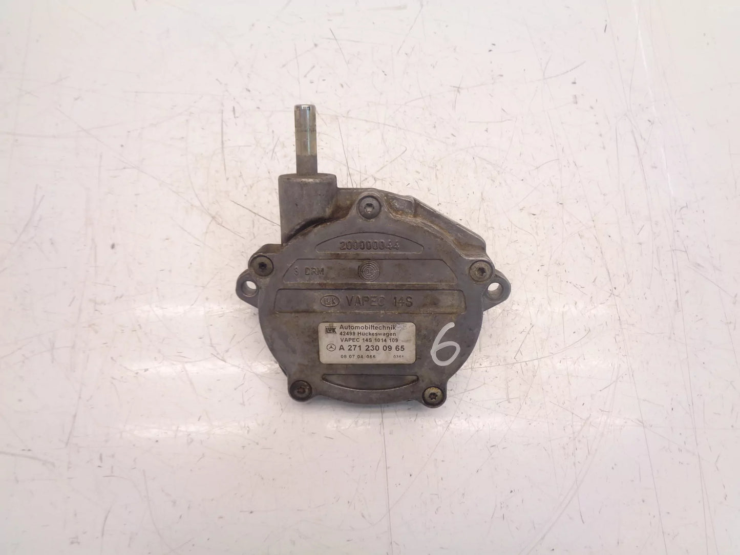 Bomba de vacío Mercedes-Benz-Benz 1,8 Kompressor M271.948 A2712300965