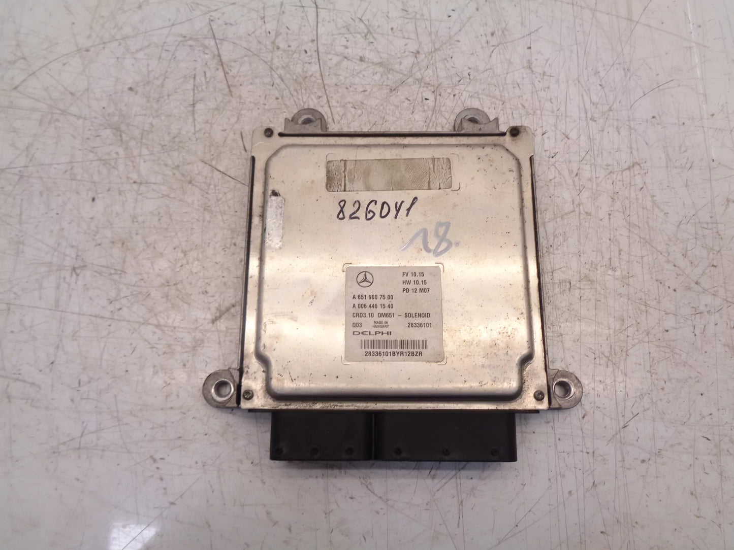 Centralita Mercedes-Benz-Benz C-clase W204 C 220 2,2 CDI OM651.911 A6519007500