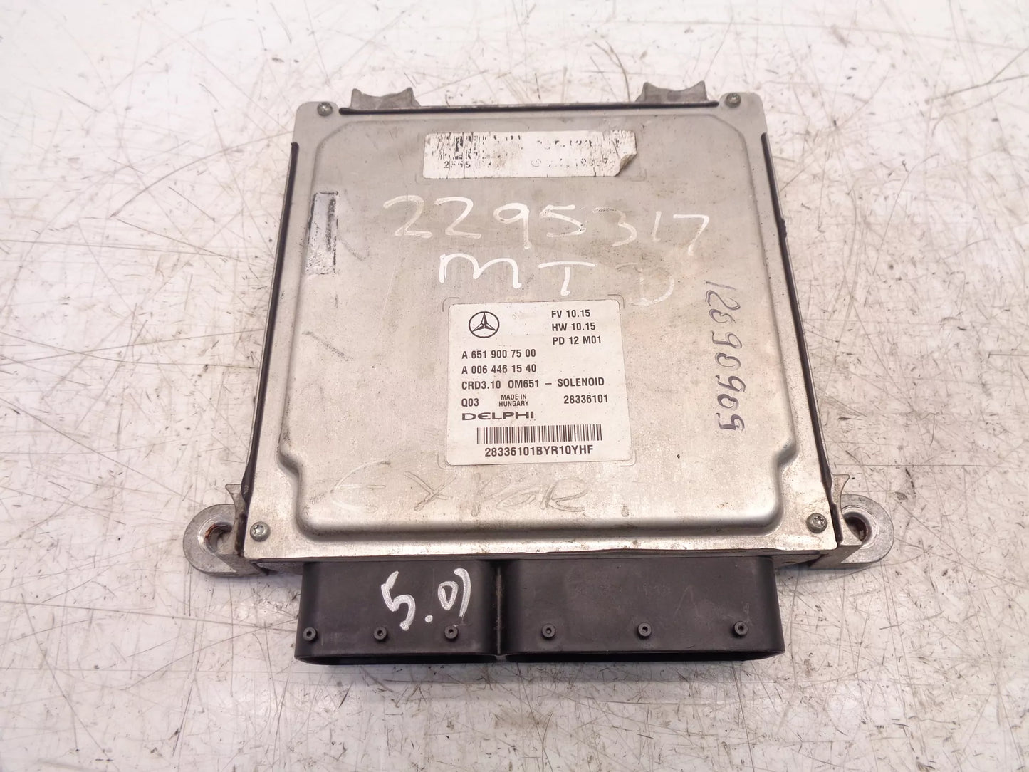 Unidad de control Mercedes-Benz 2,2 CDI OM651.911 A6519007500 A0064461540