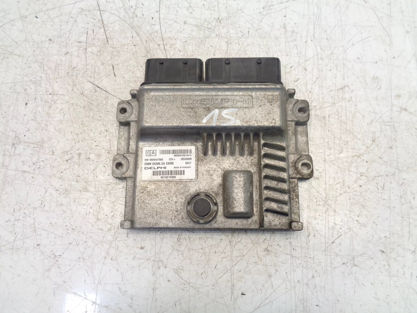 Unidad de control Toyota 2,0 D4d Diesel DW10FE 4WZ-FTV 4WZ 9809447980