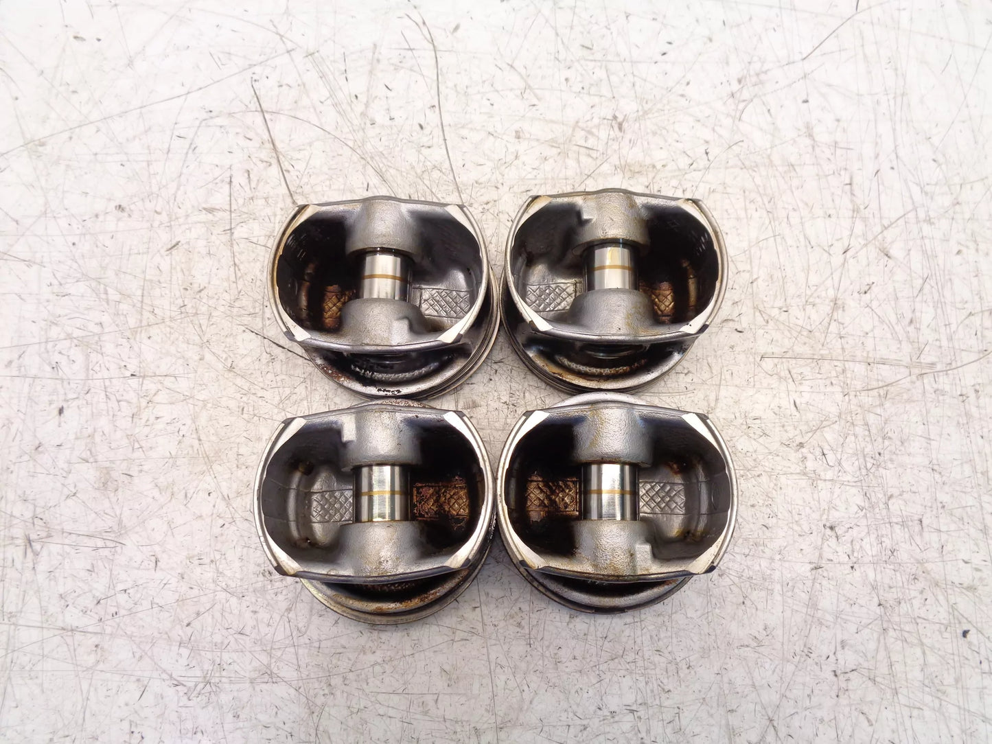 pistones Audi Seat Skoda Volkswagen A3 Ibiza Leon 1.2 TSI CBZB CBZ 68161 4 unidades