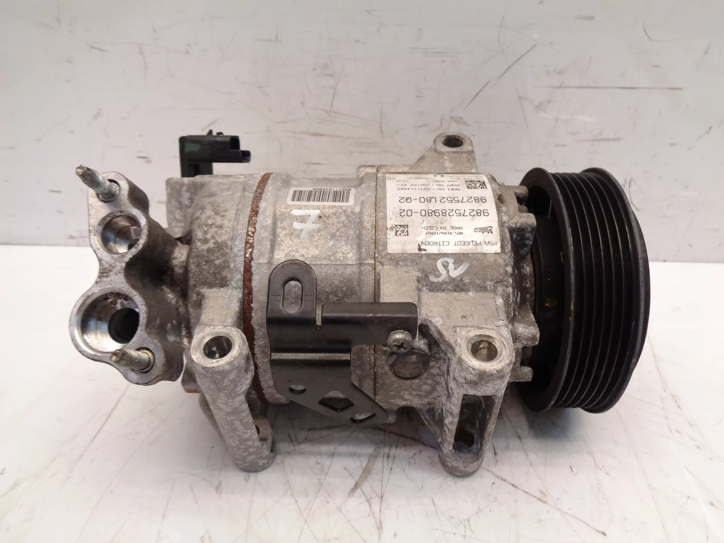 Compresor de aire acondicionado – Peugeot 308 SW 1.5 BlueHDI Diesel YHZ DV5RC YH01 9827528980