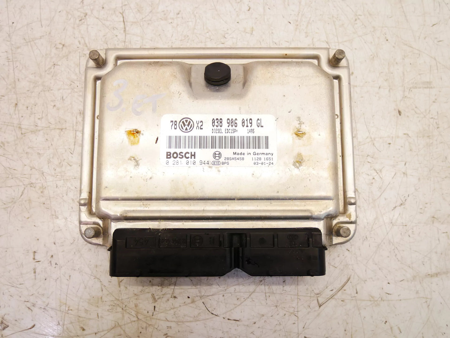 Unidad de control Audi Skoda Volkswagen 1,9 TDI AVB 038906019GL