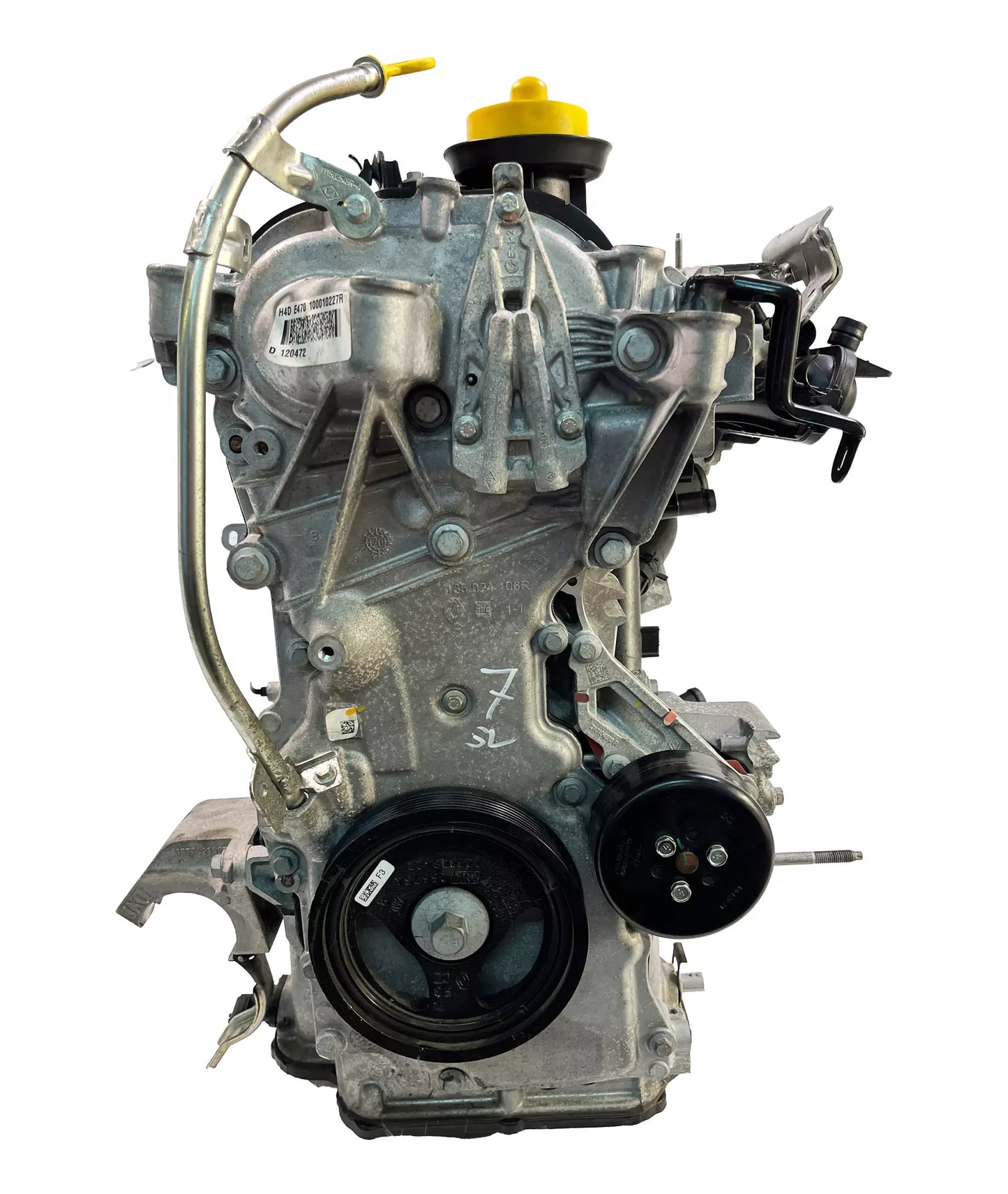 Motor Renault Captur MK2 1.0 TCe gasolina H4D470 H4D 8201733029