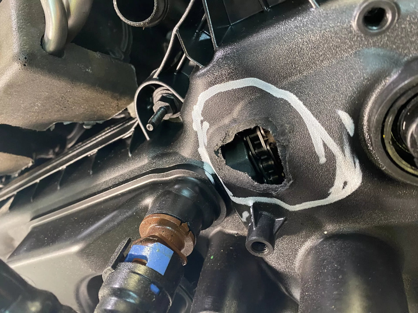 Motor Ford Mustang 5,0 V8 gasolina MF8F