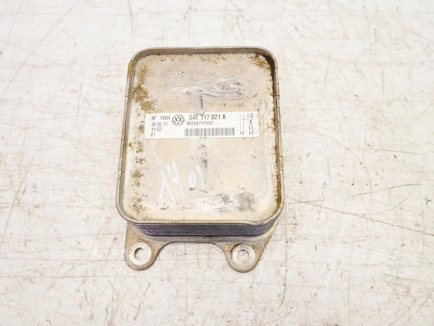 Radiador de aceite Audi 1,5 TFSI gasolina DADA DAD 04E117021K