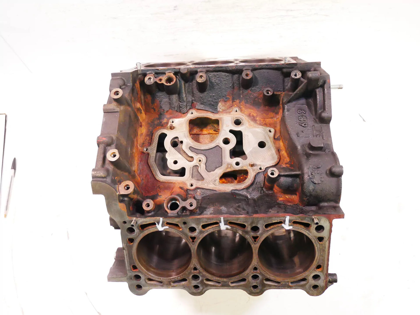 Bloque motor defectuoso Audi A4 A5 Q5 3,0 TDI CCWA CCWB CCW