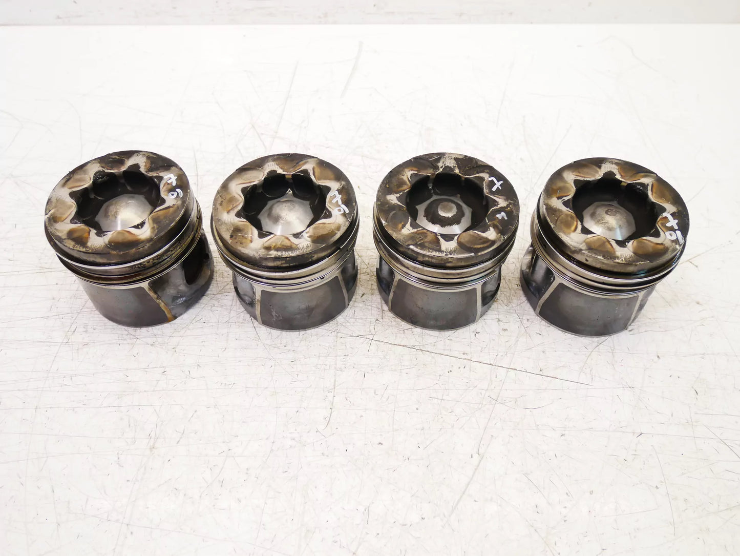 pistones Opel Astra Insignia Meriva 1,6 CDTI B16DTH LVL 0687776302 55598378 4 unidades