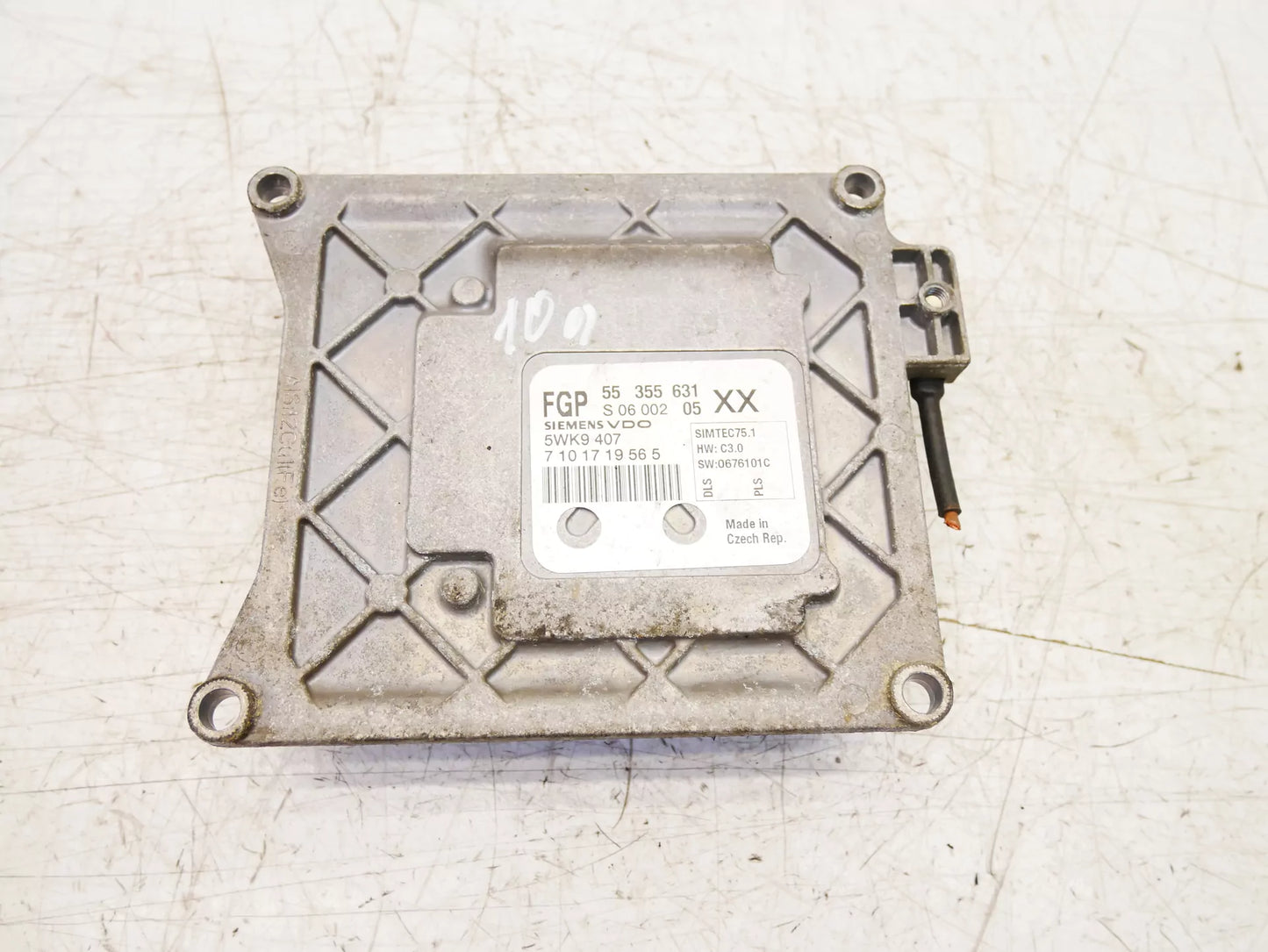 Unidad de control Vauxhall Opel 1,8 gasolina Z18XER 2H0 55355631