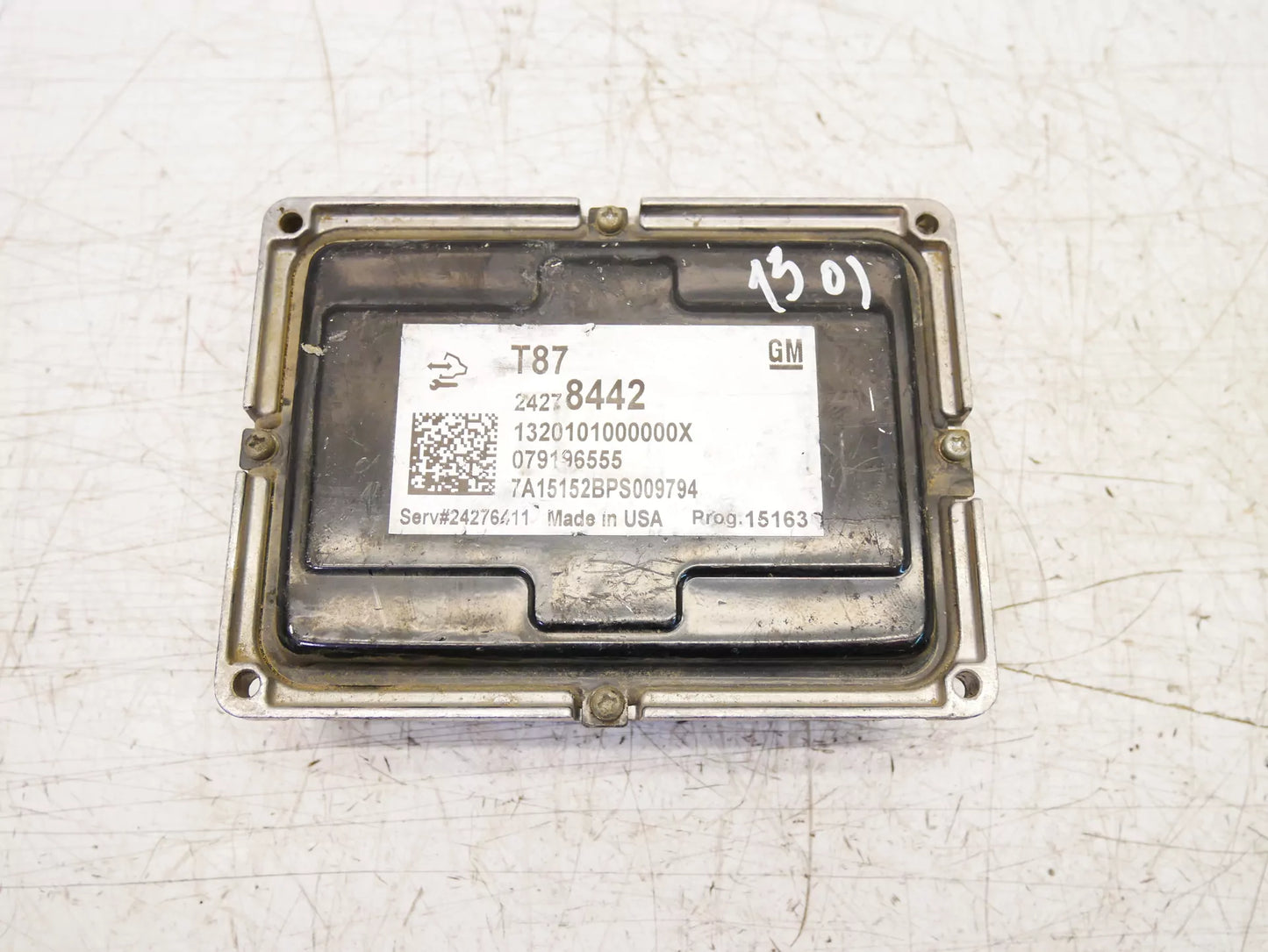 Unidad de control Chevrolet 6,2 V8 LT1 24278442