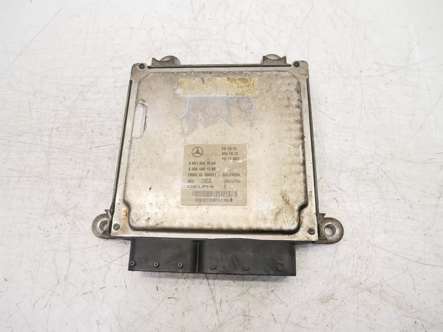 Unidad de control Mercedes-Benz Clase C W204 2.2 C220 CDI OM651.911 A6519007500