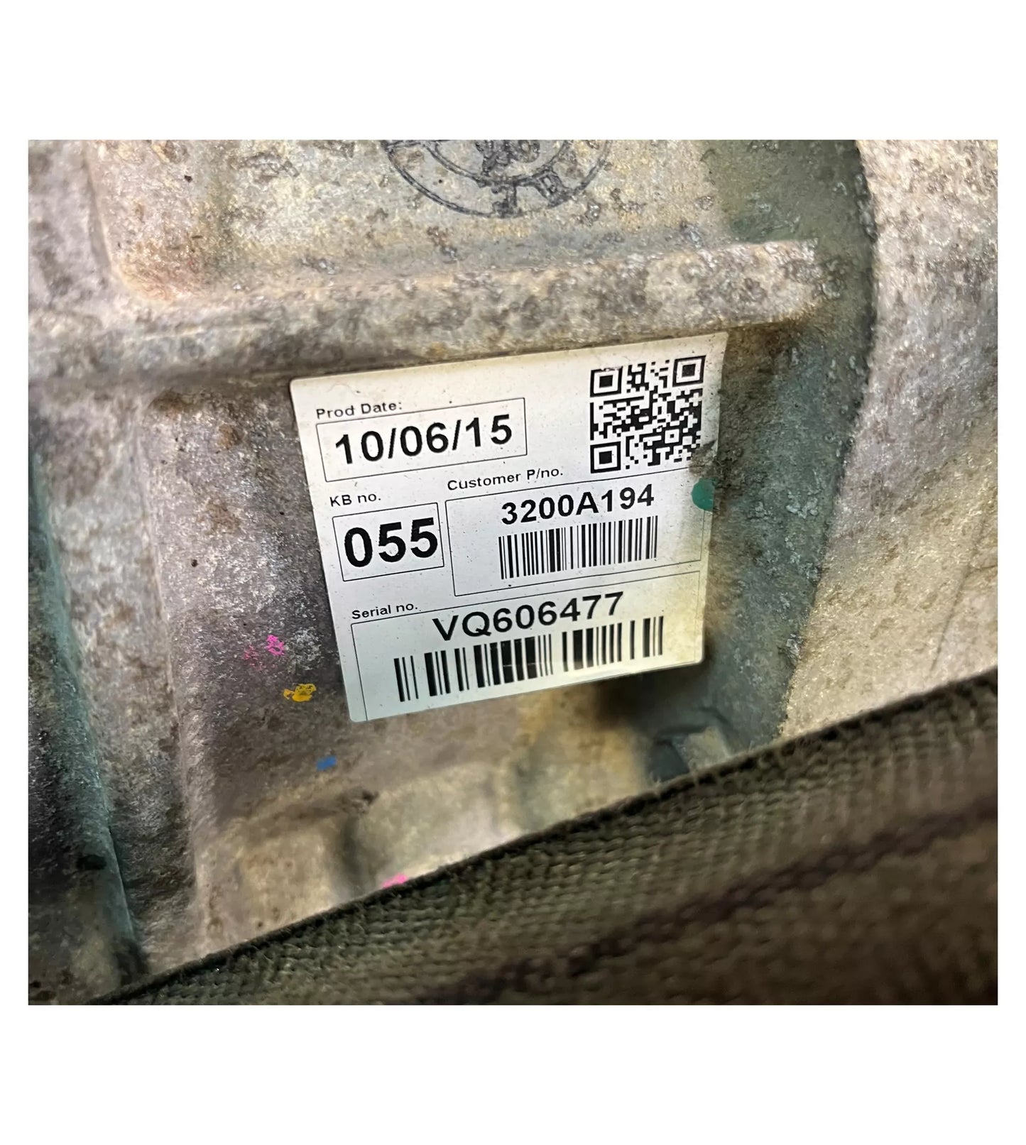 Transmisión Caja de cambios manual Mitsubishi L200 KL1 2,4 DI-D 4N15 2500A570