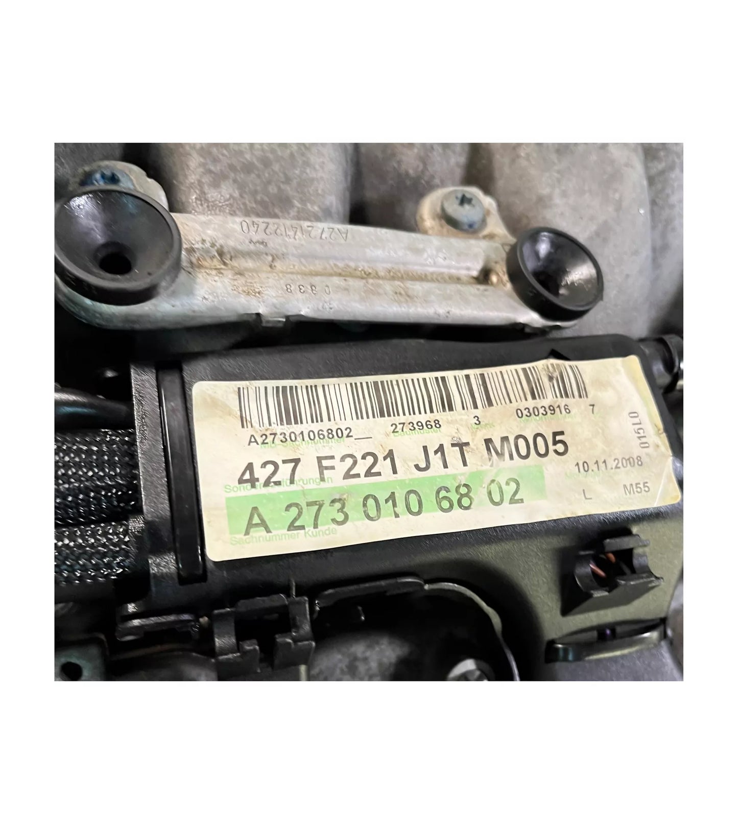 Motor Mercedes-Benz Clase S W221 C216 S CL 500 5.5 V8 273.968 A2730106802