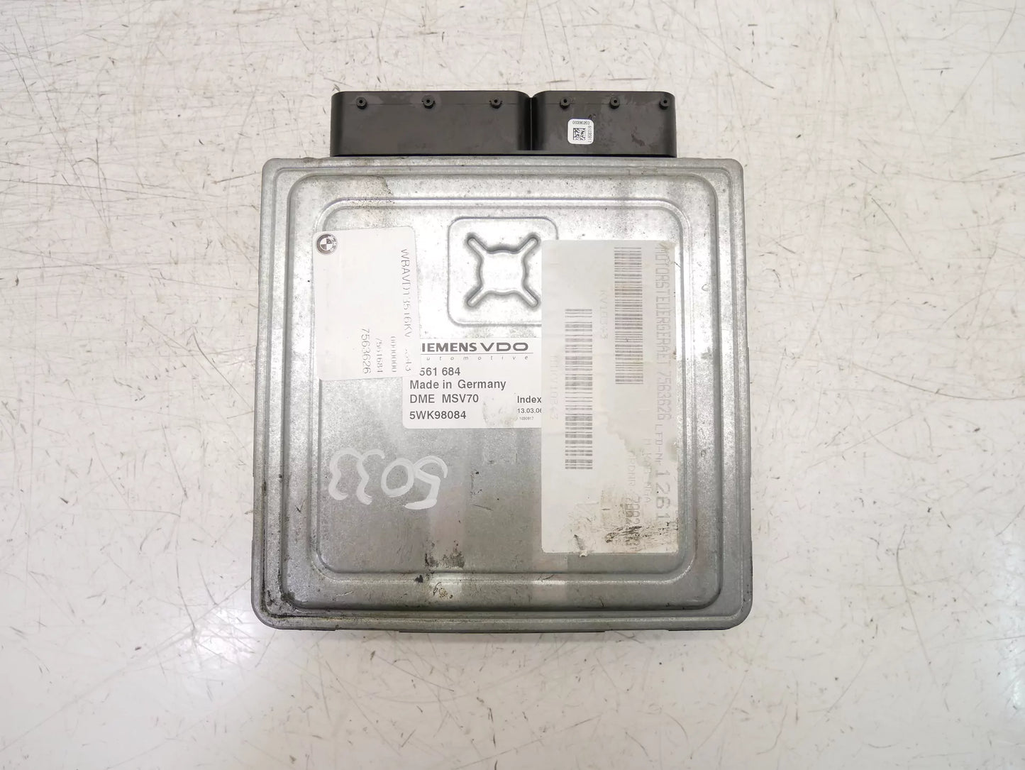 Unidad de control BMW Serie 3 E90 E91 E92 E93 3.0 325 xi N52B30A 7563626