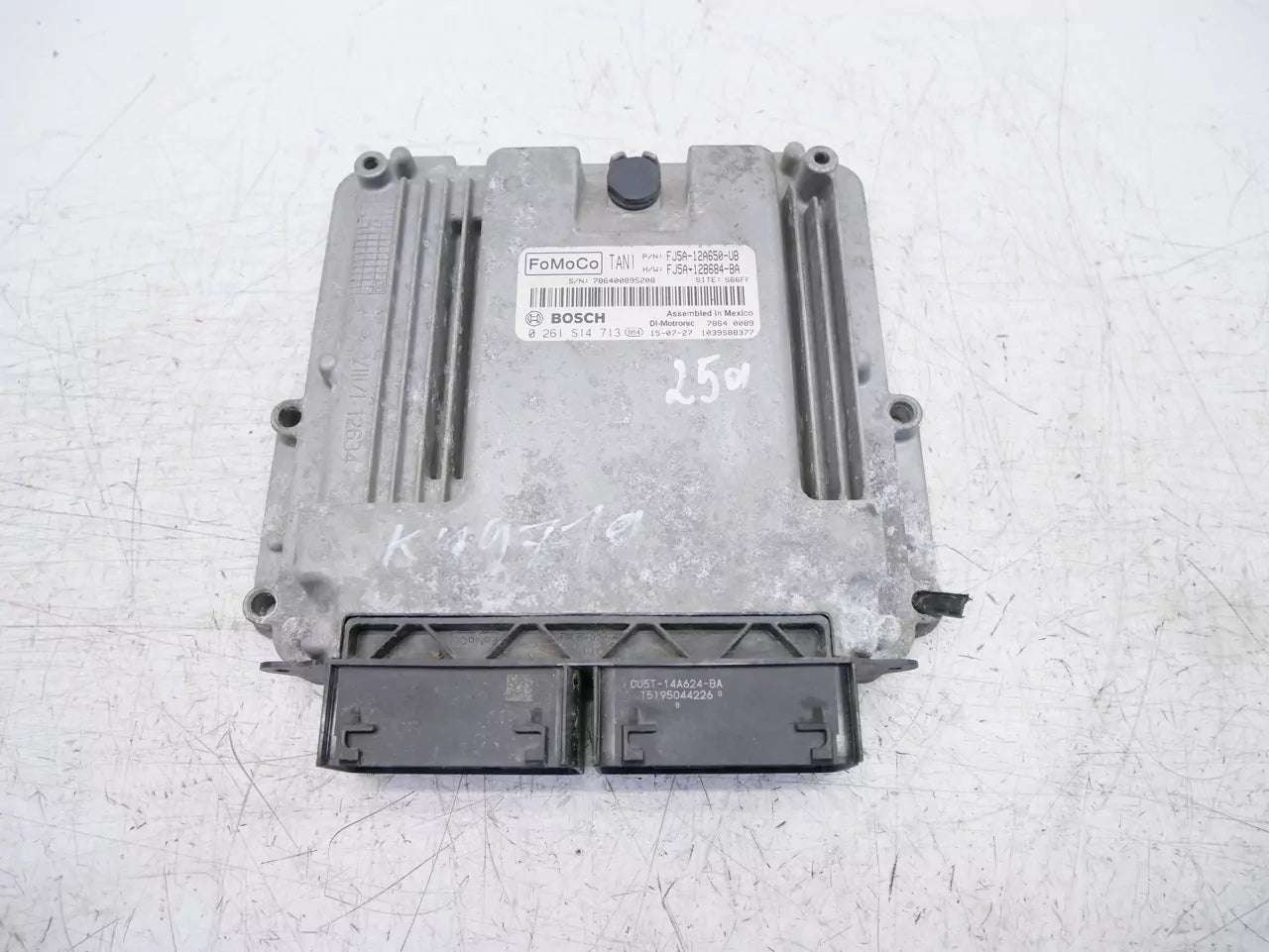 Unidad de control Ford 1,6 EcoBoost JTJA FJ5A-12A650-UB FJ5A-12B684-BA