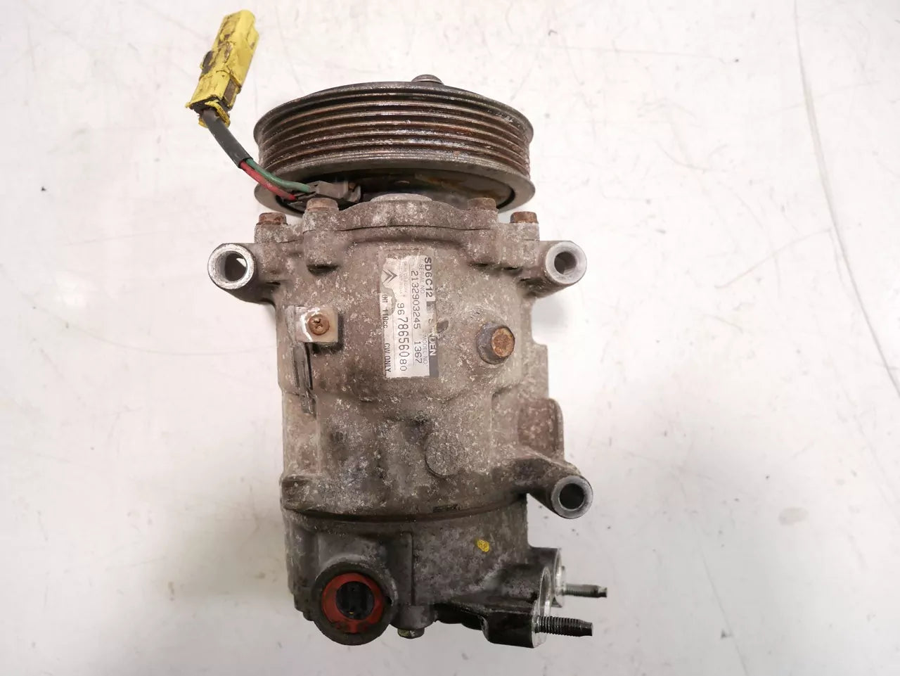 Compresor de aire acondicionado – Peugeot Citroen 1,6 HDI Diesel 9HP DV6DTED 9H06 9678656080