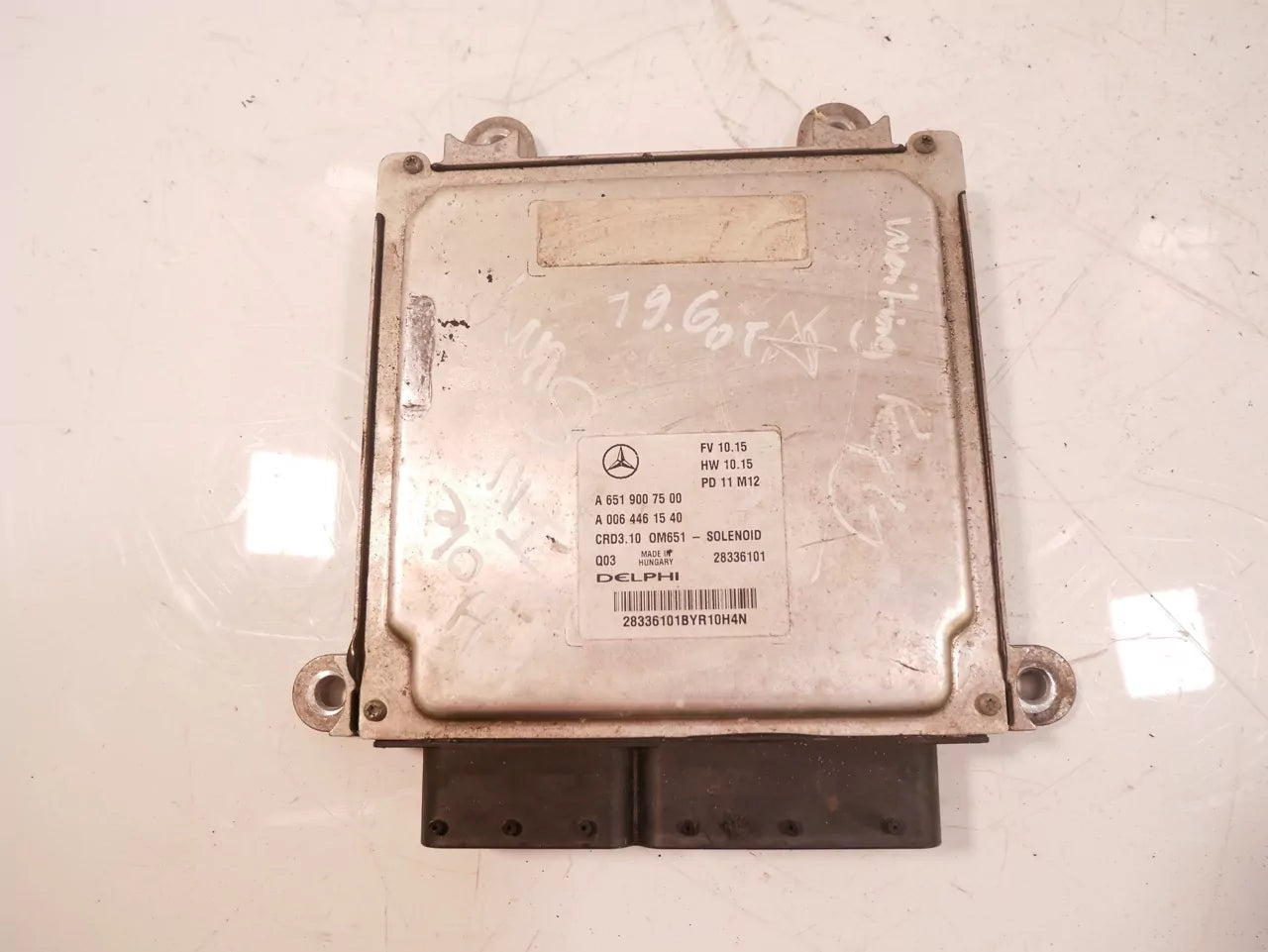 Unidad de control Mercedes-Benz 2,2 CDI Diesel C 220 651.911 OM651.911 A6519007500