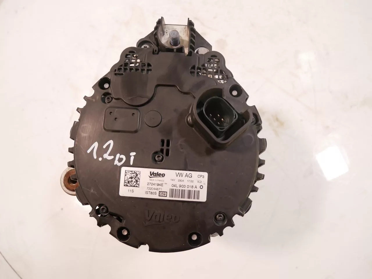 Alternador Audi A4 B9 A5 A6 2.0 40 TDI Hybrid DTPA DTP 04L903018A