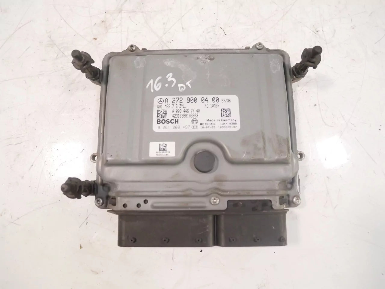 Unidad de control defectuosa Mercedes-Benz Clase C W204 3.0 M272.948 272.948 A2729000400