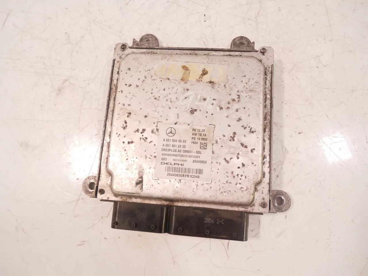 Unidad de control Mercedes-Benz 2,2 CDI Diesel OM651.921 651.921 A6519000603