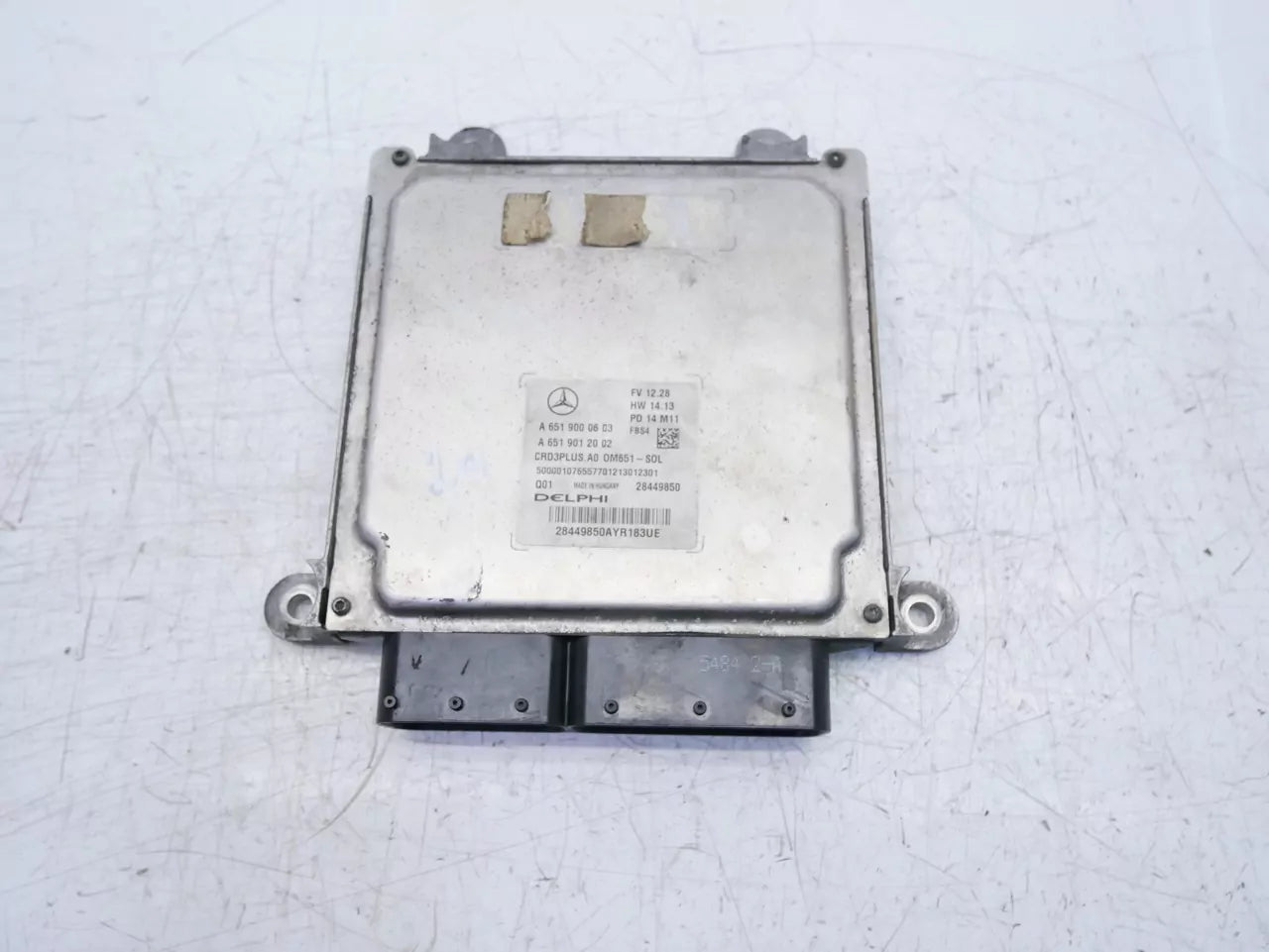 Unidad de control Mercedes-Benz 2,2 CDI C 220 250 OM 651.921 A6519000603 A6519012002