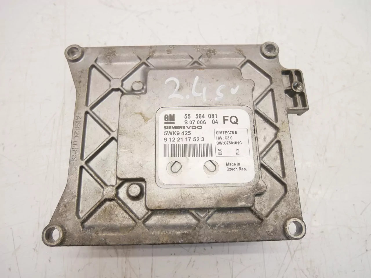 Unidad de control Opel Astra Signum Vectra Zafira 1.8 Z18XER 2H0 55564081