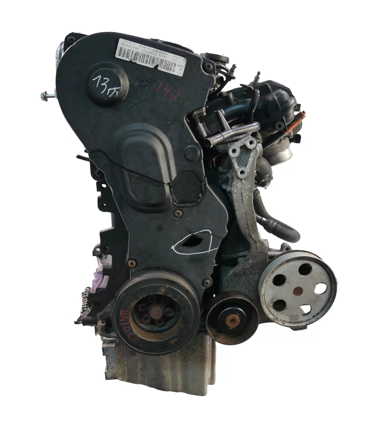 Motor Audi A4 B7 2.0 TFSI gasolina BWT 06D100032L 200 CV