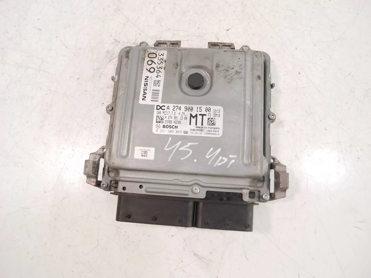 Unidad de control Mercedes-Benz Infiniti 2.0 CGI gasolina M 274.920 274A A2749001500