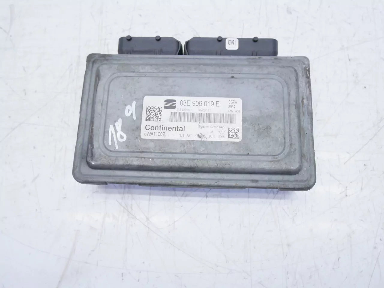 Unidad de control Volkswagen Seat Skoda 1,2 CGPB CGP 03E906019E