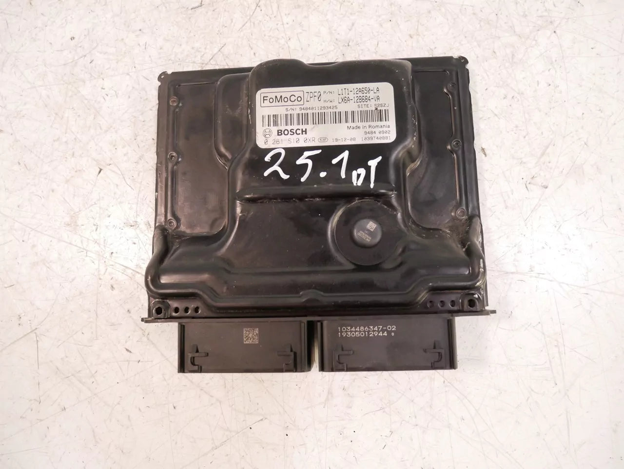 Unidad de control Ford 1,0 EcoBoost 10FD0X M0JB L1T1-12A650-LA