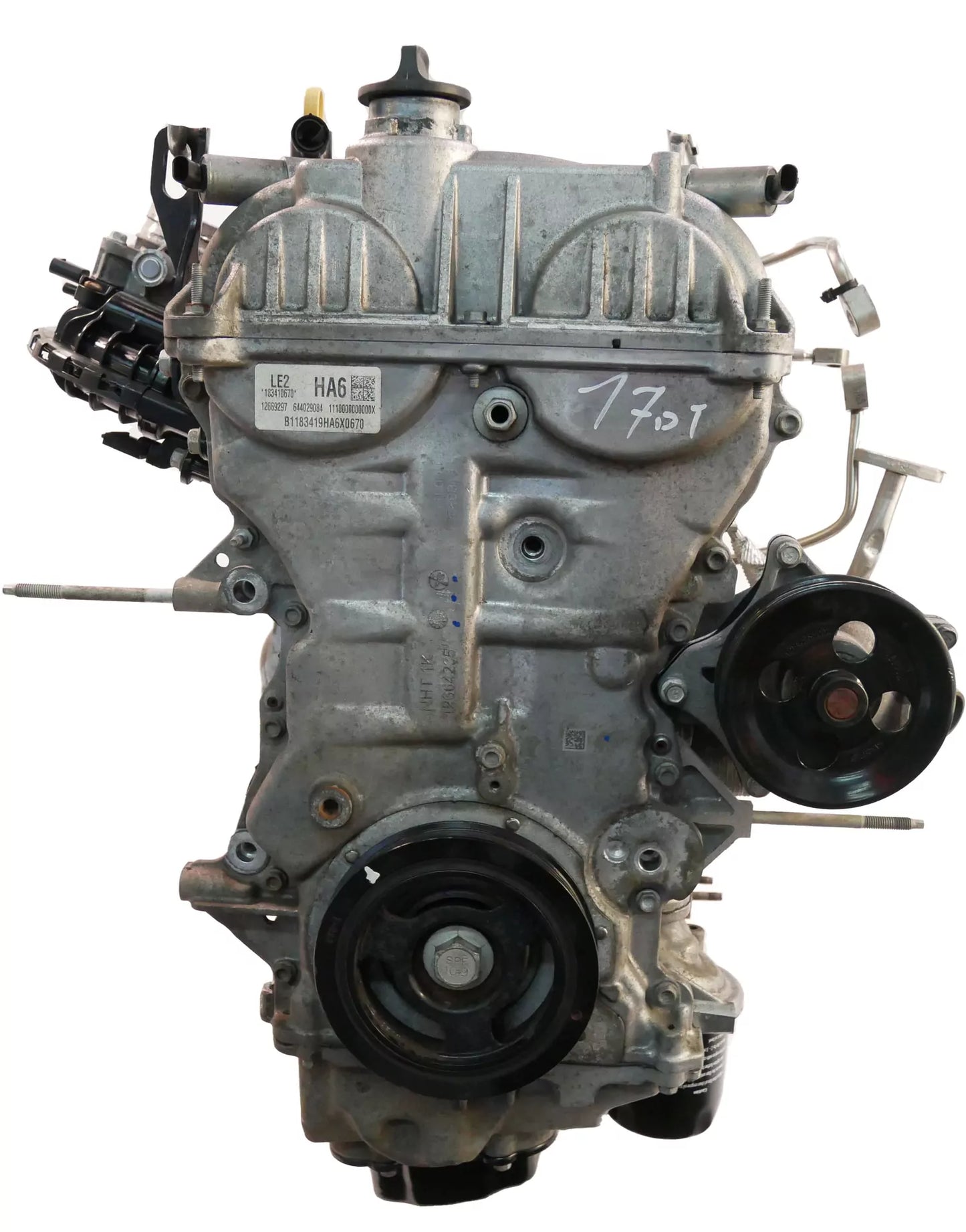 Motor Opel Vauxhall Astra K 1.4 T Turbo D14XFL LE2 95529213 12684743