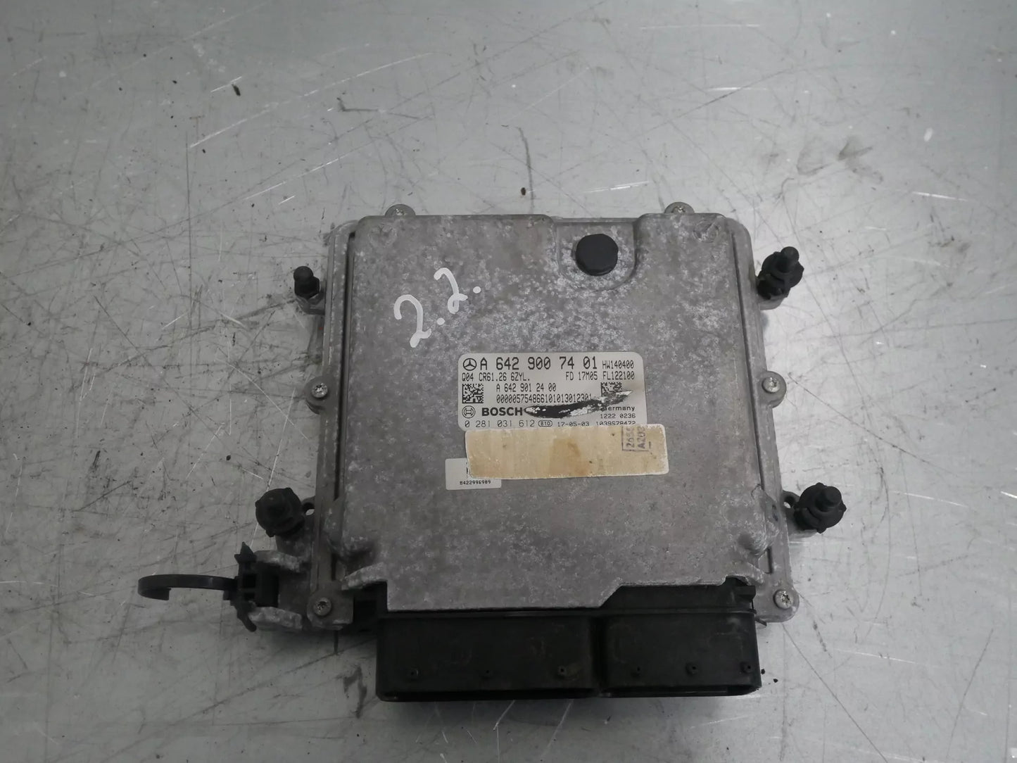 Unidad de control Mercedes-Benz W222 V222 3.0 S350 BlueTEC d OM 642.861 A6429007401