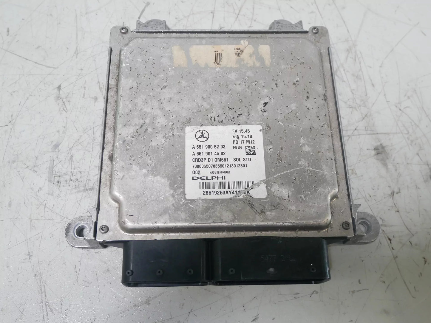 Unidad de control Mercedes-Benz C 220 2.2 d OM651.921 OM651 651.921 A6519005203