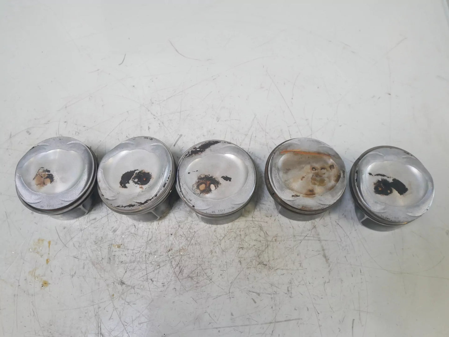 5 x Pistones Jaguar XF X250 XJ X351 XK X150 5.0 V8 508PN AJ133