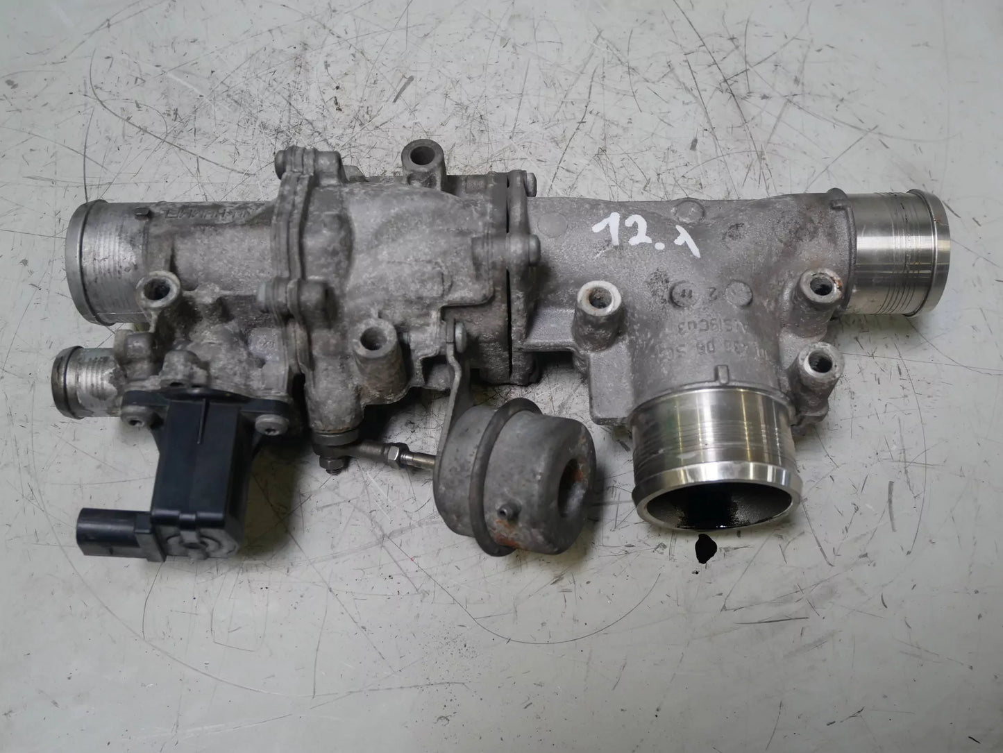 Válvula EGR válvula de recirculación de gases de escape Jaguar 3.0 D V6 306DT 1043806S02
