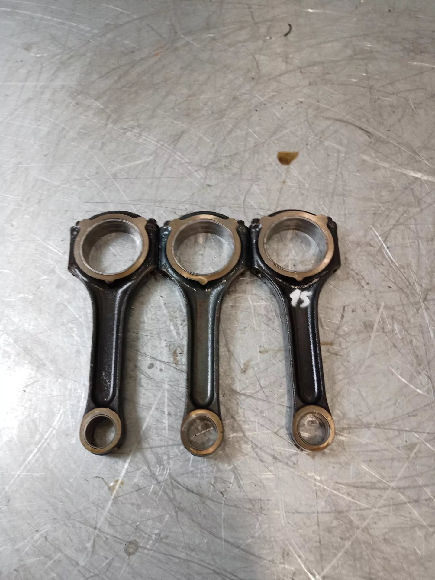 3 x biela Mercedes-Benz Clase C W203 CL203 C180 1.8 Compresor M271.946 M271