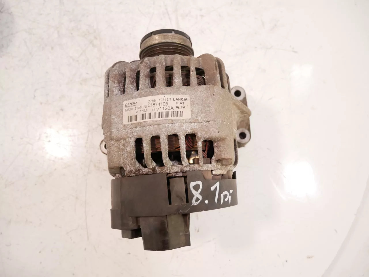 Alternador Alfa Romeo 1,4 TB EURO6 940A2000 51874105