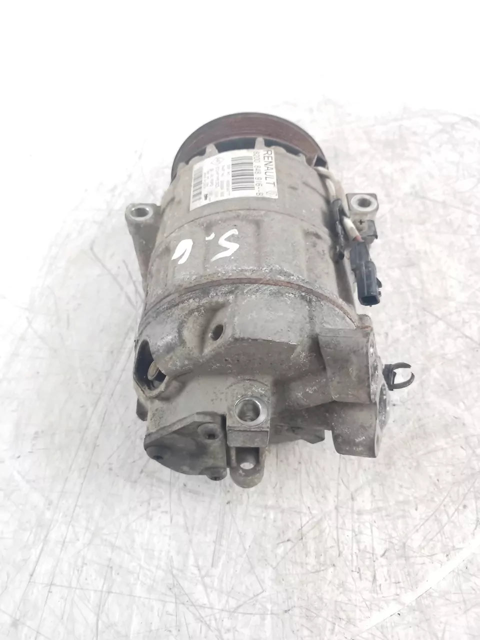 Compresor de aire acondicionado Fiat Nissan Renault 1.6 D DCI CDTI R9M413 R9M 8200848916