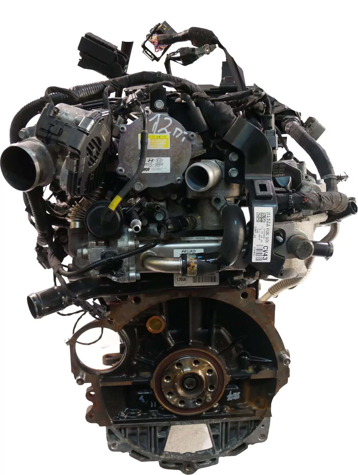 Motor Kia Hyundai Optima JF 1,7 CRDI D Euro 6 D4FD 1A1S12AH00A