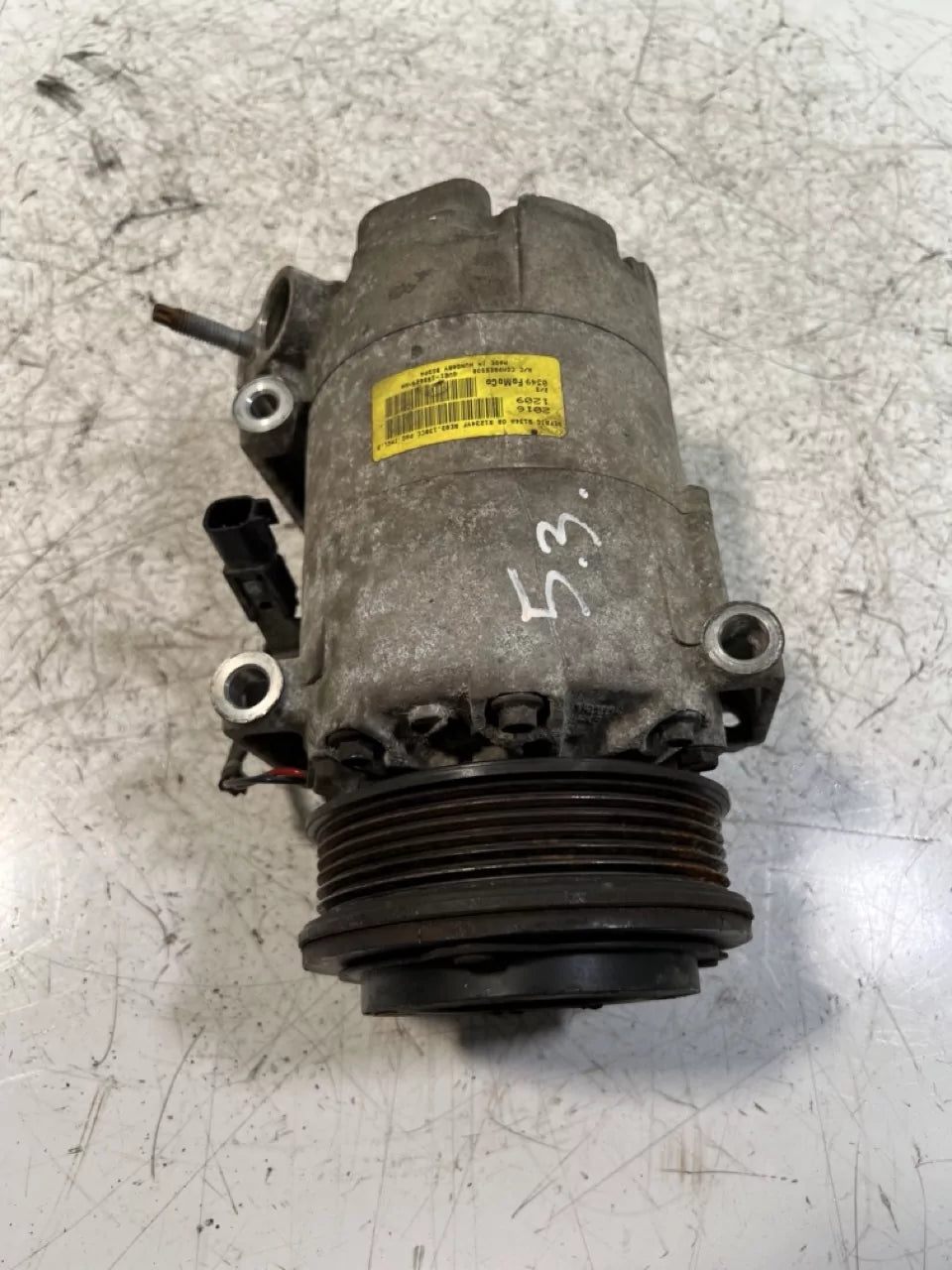 Compresor de aire acondicionado Ford 2,0 TDCI C20DD0X T7MA GV61-19D629-WA