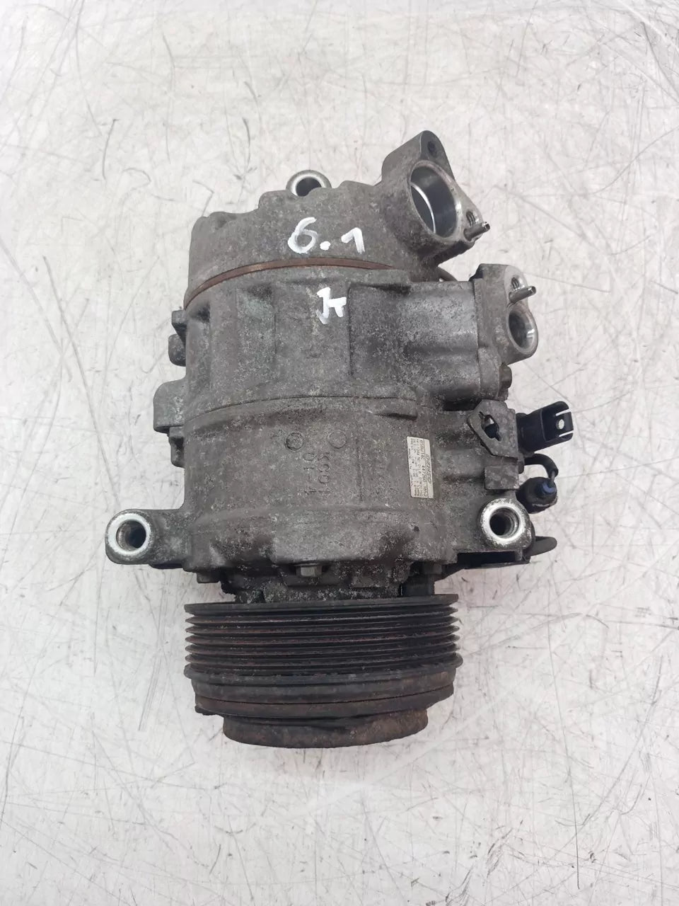 Compresor de aire acondicionado BMW Serie 1 E81 E82 E87 E88 2.0 120 d N47D20C N47 447260-1852