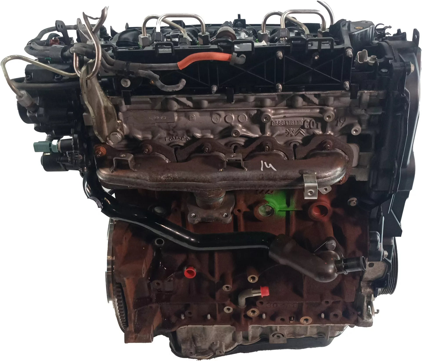 Motor Ford Focus 2.0 TDCI Diesel UFDB C20DD0X 9M5Q-6006-BD
