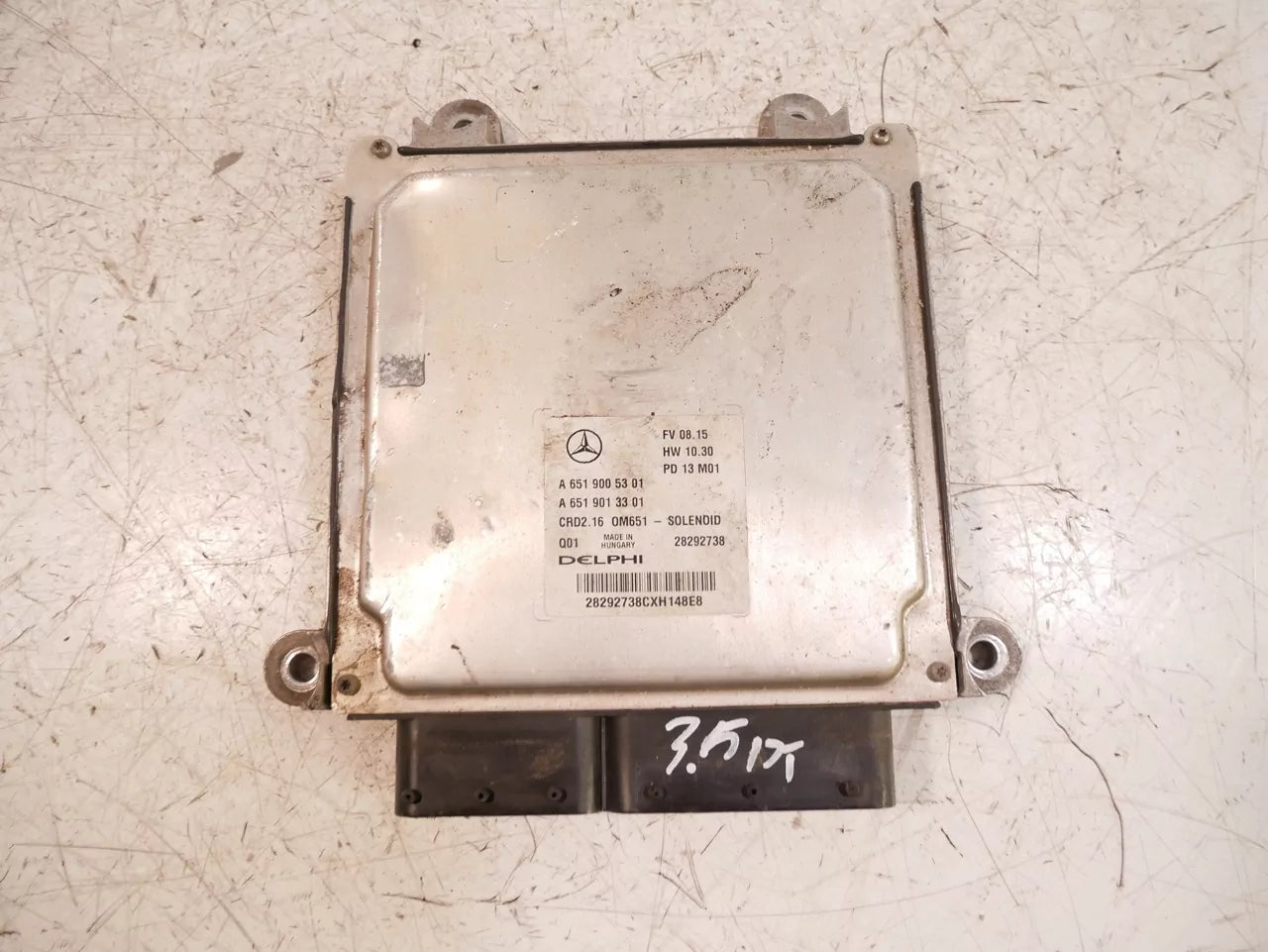 Unidad de control Mercedes-Benz 2,2 E 250 CDI OM651.924 651.924 A6519005301
